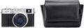 KIWIFOTOS PU Leather Camera Case for Fuji X100VI X100V PowerShot V1 | without strap, for X100VI/X-E5+23/27mm lens & PowerShot V1. Soft PU leather, magnetic flap, rear zipper pocket by KIWIFOTOS