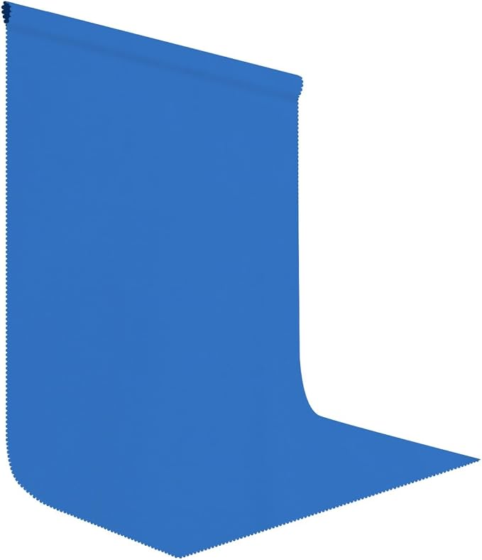 Royal Blue Photography Backdrop for Photoshoot, Fabric 6x9ft | Polyester Studio Photo Backgrounds, Non Reflective, Easy to Hang, for Portrait Shoot, Product, Party Decor, Video Creation by LYLYCTY