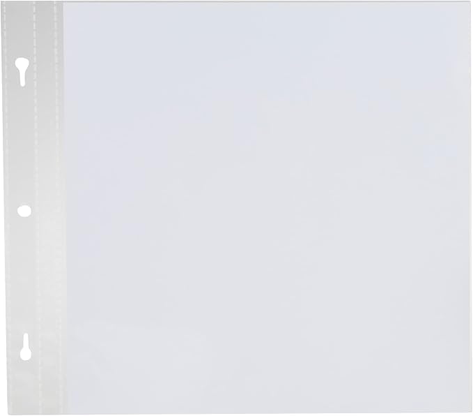 Pioneer RMW-88 White Refill Pages for 8 Inch by 8 Inch Memory Books - Image 2