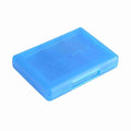 28-in-1 PP Game Card Case Holder - for Nintendo 3DS/DSL/DSI/LL, Cartridge Storage Box with 22 Slots + SD/TF Card Holders + Stylus Organizer(Blue) by Unknown