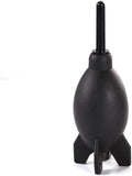 FocusFoto PRO 6.6 Inch Rubber Rocket Air Blower Duster Cleaner Dust Cleaning for DSLR Camera CCD Lens Keyboard Black by FocusFoto