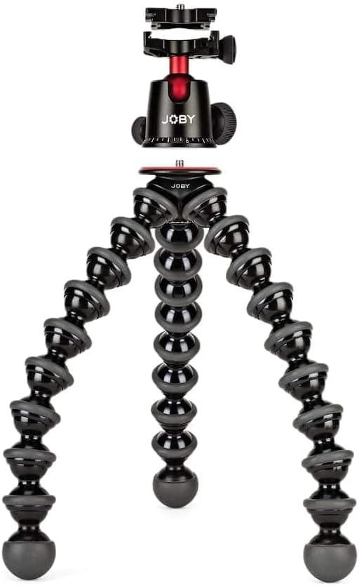 Joby GorillaPod 5K Kit, Flexible Professional Tripod with BallHead, for DSLR Camera and CSC/Mirrorless with Lens, Up to 5 kg Payload (11lbs), Black - Image 8
