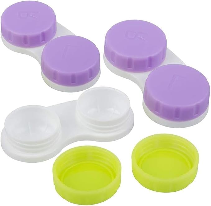 KISEER 36 Pack Colorful Contact Lens Case Box Holder Container Soak Storage Kit - Image 5