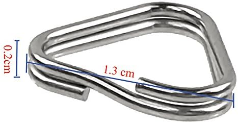 Foto&Tech 4 Pieces Lug Ring Camera Strap, Triangle Split Ring Hook, Compatible with Fujifilm Lecia Nikon Canon Sony Olympus Pentax Panasonic SLR RF Mirrorless Camera (Regular) - Image 2