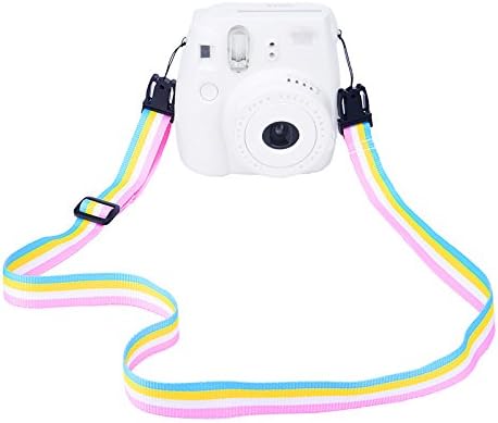 Sunmns Camera Neck Shoulder Strap for Instax Mini 13 Camera | Compatible with Fujifilm Mini 12 11 9 8 90 41 Instant Film Camera, Rainbow - Image 2