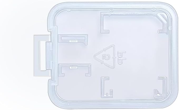 eTECH Collection 100 Pack of Clear Plastic SD/SDHC/SDXC/MicroSD/MicroSDHC/MicroSDXC Memory Card Case Holder for SanDisk/Kingston/Transcend/Samsung (Case Only, Memory Card Not Included) - Image 2