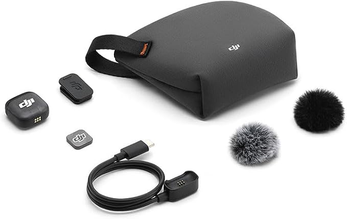 DJI Mic 3 Transmitter, Wireless Mini Mic for iPhone/Camera/Android | Lightweight & Intuitive, Lavalier Microphone, 32-bit Float, Integrated Timecode, Vlog, Interview, Streaming - Image 4