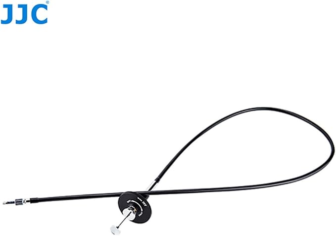 JJC TCR-70BK Black 70cm Threaded Cable Release, Mechanical Shutter Release Cable, Mechanical Cable Release with Bulb-Lock Design for Long exposures - Image 4