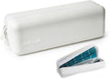 Daily Contact Lens Travel Case, R&L Labels, 30-Lens Holder (White) by VisFresh