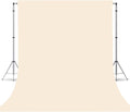 Cream Photography Backdrop for Photoshoot, Fabric 8x10ft | Versatile Studio Photo Backgrounds, Non Reflective, Easy to Use, for Portraits, Product, Party, Video Creation by TERSUM