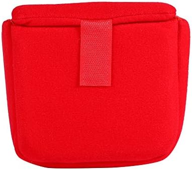 DLSR Camera Bag Insert Pad Shockproof Protection Case Organizer Accessory For Photographing (Red) - Image 4