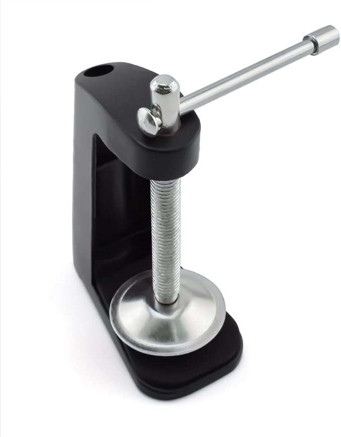 Heavy-duty Metal Table Mount Clamp C Shape Clip Bracket | Microphone Suspension Boom Scissor Arm Stand Holder with Adjustable Positioning Screw, Fits up to 2.16"/5.5cm Desktop by MARRTEUM