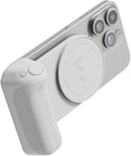 ShiftCam SnapGrip Essential – Magnetic Phone Camera Grip with Wireless Shutter Button & Tabletop Dock – Compatible with iPhone & Android (Stone) by ShiftCam