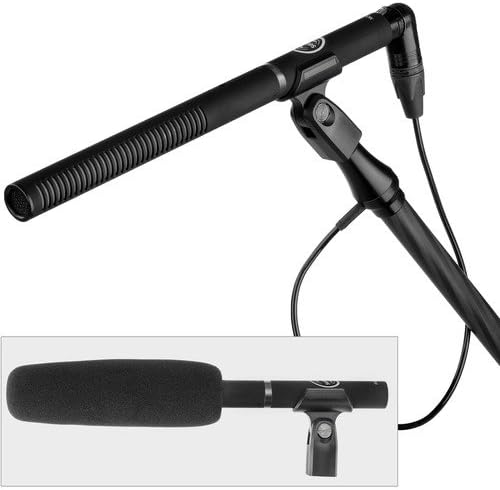 MC24-EL Battery or Phantom Powered Professional Condenser Shotgun Microphone - - Image 5