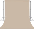 Beige Photography Backdrop for Photoshoot, Fabric 8x10ft | Versatile Studio Photo Backgrounds, Non Reflective, Easy to Use, for Portraits, Product, Party, Video Creation by TERSUM