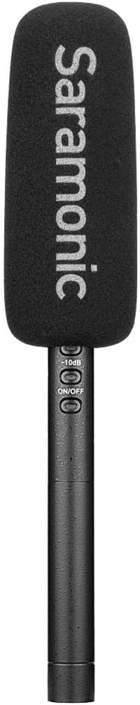 Saramonic SoundBird V1 Professional Supercardioid Shotgun Mic | +48v & AA Power, Shock Mount, Windscreen, Pouch & XLR - Image 2