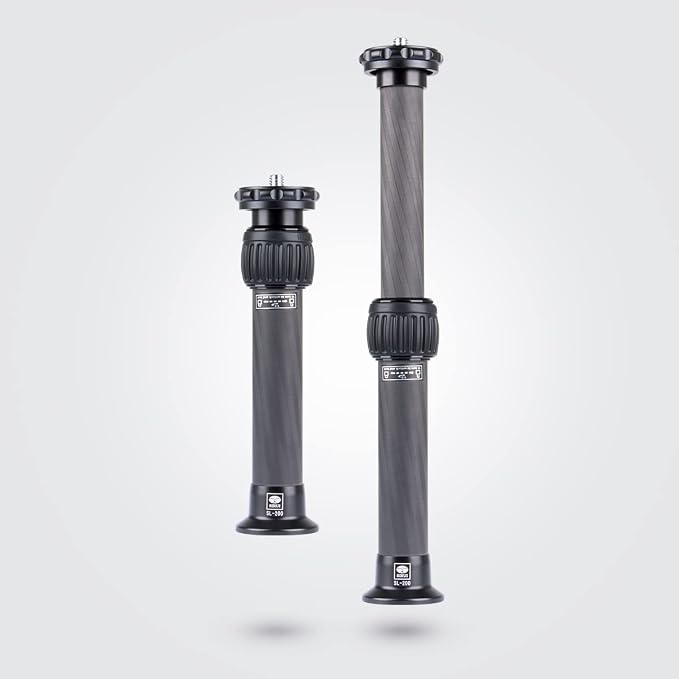 SIRUI SL-200 Carbon Fiber Tripod Extension Pole, Two-Section Center Column Extender for Tripods - Image 7