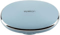 MUDOR Contact Lens Case-Cute Travel Kit with Mirror and Tweezers (Sky Blue) | No Leak, Insert and Remover Tool by MUDOR