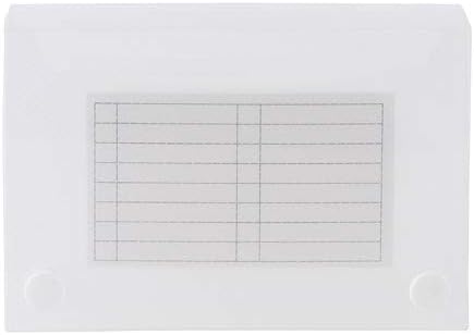 Filexec Products 3 x 5 Inches Index Card Case, Clear, Pack of 2 (50306-20233) - Image 2