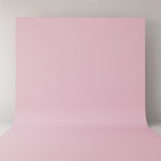 Pink Photo Backdrop for Photography Photoshoot Background, 10x7FT | Multipurpose Screen for Portrait Studio Video Recording Party Non-Reflective Easy Setup High Density by WELCOMETOCIPAZEE