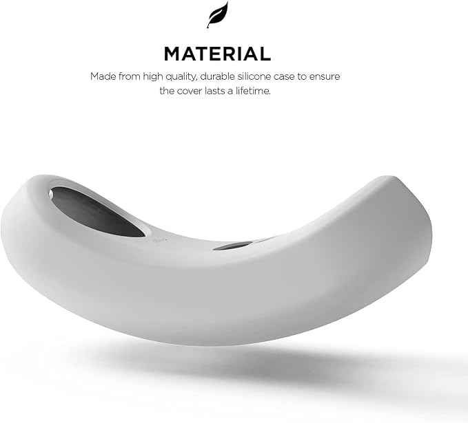elago Silicone Case for Google Nest Hello Doorbell Cover (Wired) | Full Protection, Night Vision Compatible [US Patent Registered] [White] - Image 5