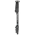 Manfrotto 290 Carbon Fiber 4-Section Monopod (MM290C4US) | Carbon fiber leg structure with 22lb load capacity and 4 sections for stability, portability and photography by Unknown