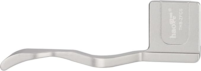 Haoge THB-ZFCS Hand Grip Metal Hot Shoe Thumb Up Rest for Nikon ZFC Camera Z fc Accessories Silver - Image 3