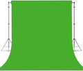 Green Screen Backdrop for Photoshoot, Fabric 8x10ft | Versatile Studio Photo Backgrounds, Non Reflective, Easy to Use, for Portraits, Product, Party, Video Creation by TERSUM