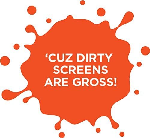 WHOOSH! Screen Shine Go XL – Screen Cleaner Spray & Wipe Kit, 3.4 fl oz | Includes 6x6" Microfiber Cloth, Sleek Bottle for Home & Travel, Streak Free Finish, For Car, Computer, MacBook & Eyeglasses - Image 8