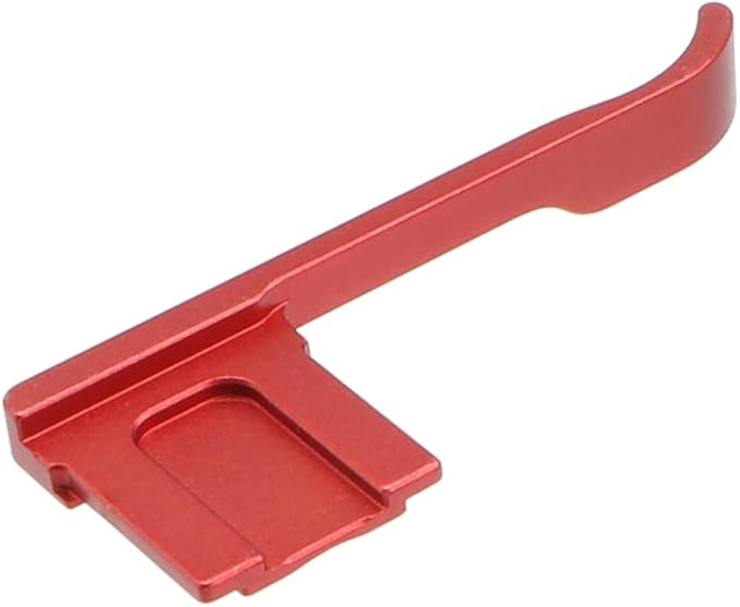 Hot Shoe Thumb Grip for Ricoh GR II GR III Digital Camera Accessories Made of Aluminum Alloy Red - Image 4