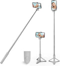 Selfie Stick Tripod, 3 in 1 Extendable & Portable iPhone Tripod Selfie Stick with Wireless Remote Compatible with iPhone 16 15 14 13 12 11 pro Xs Max 8 7, Galaxy Note10/S20/S10 by XIHAMA