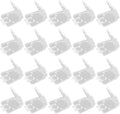 Garneck 20 pcs Card Cases Plastic Transparent Memory Card Storage Case Holder for and T-Flash Cards Clear Lightweight Portable Organizer for Camera and Computer Accessories by GARNECK
