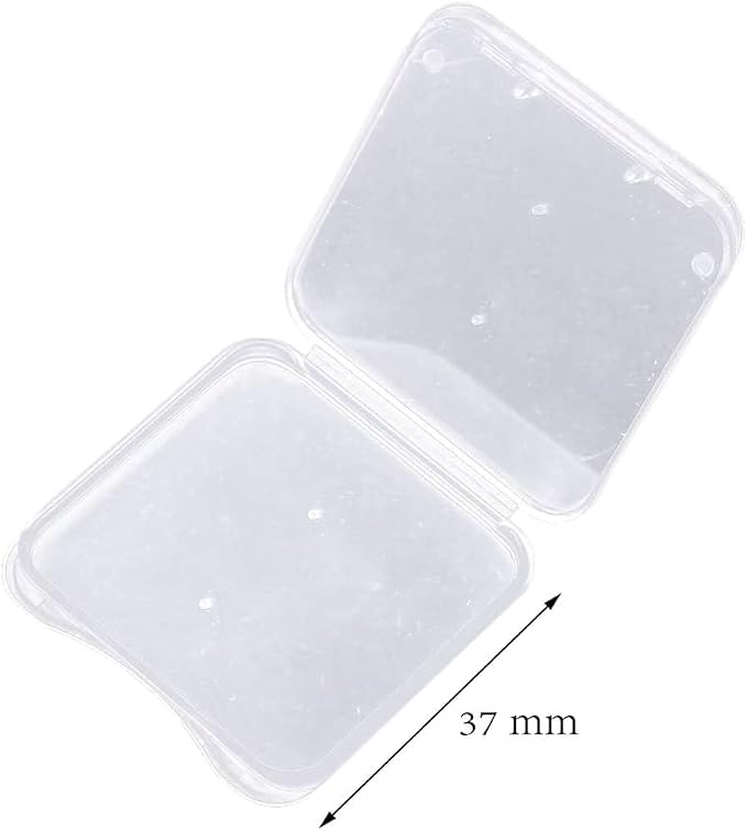 10 pcs SD MMC / SDHC PRO DUO Memory Card Plastic Storage Jewel Case (memory card not included) - Image 2