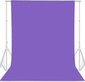 GFCC Purple Backdrop - 8FTX10FT Purple Photo Backdrop for Photoshoot Background for Photography Screen Video Recording Picture Background | Non-Reflective, Polyester Curtain, Easy Hang, Multipurpose Screen for Studio Photo Booth, Video Recording, Portr... by GFCC