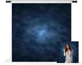 Kate 10x10ft Dark Blue Abstract Photography Backdrop Abstract Deep Blue Textures Background Old Master Photo Backdrops by KateBackdropforPhotography