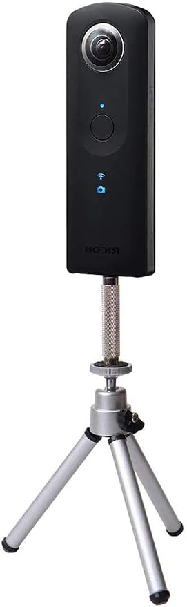 1/4 Tripod Expansion Screw Adapter for Ricoh Theta X 360& S& SC & SC2 & V & Z1 & Insta360 ONE R & X Any Other Cameras with 1/4 ScrewPanoramic Camera to Enable The USB Terminal/HDMI (2.24inches) - Image 2