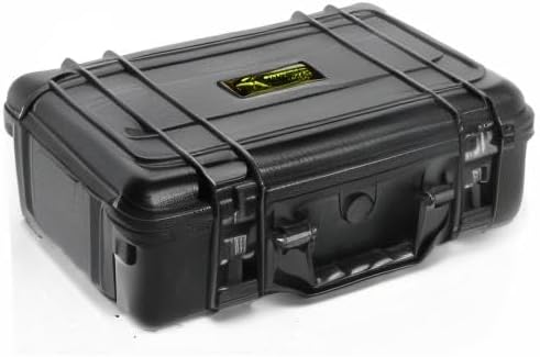 12" Hard Case with Pick Pluck Foam Insert, 13.3 x 10.5 x 4.3 Inch - Watertight Airtight Case for Pistol, Recorder, Camera, Microphone, GoPro - Image 9