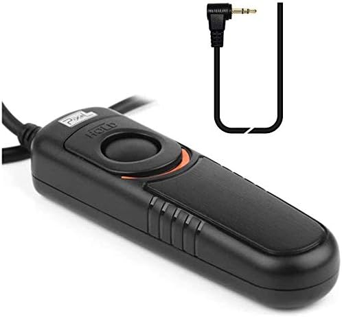 PIXEL RC-201/E3 Remote Switch Shutter Release Cord for Canon EOS Rebel T6 T7 T5 EOS R R6 Mark II R6 R7 R8 R10 R100 RP T8i T7i T6s T6i T5i T4i SL3 SL2 90D 80D 70D 77D M5 M6 Mark II SX70 SX60 & More by Pixel