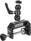 CAMVATE C Clamp with 1/4"-20 Mini Ball Hand for Monitor Led Light Accessory | Jaw open 65mm by CAMVATE