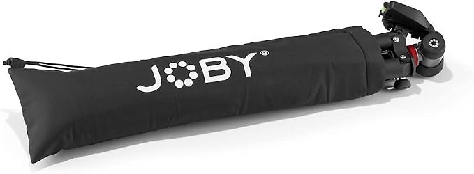 Joby Compact Advanced, Camera Tripod with 3-Way Head, Universal ¼-20” Quick Release Attachment and Carrying Bag, for CSC, DSLR, Mirrorless Camera, Smartphone, Colour: Black - Image 7