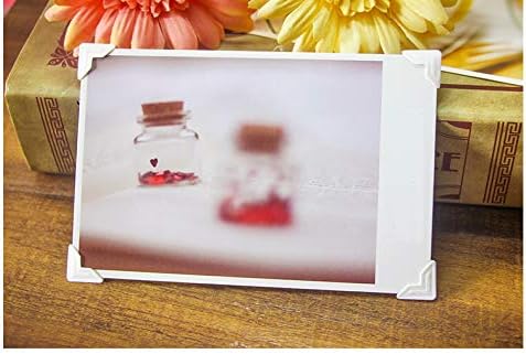 360 Count Self-Adhesive Acid Free Photo Corners for Scrapbooks Memory Books (White) - Image 2