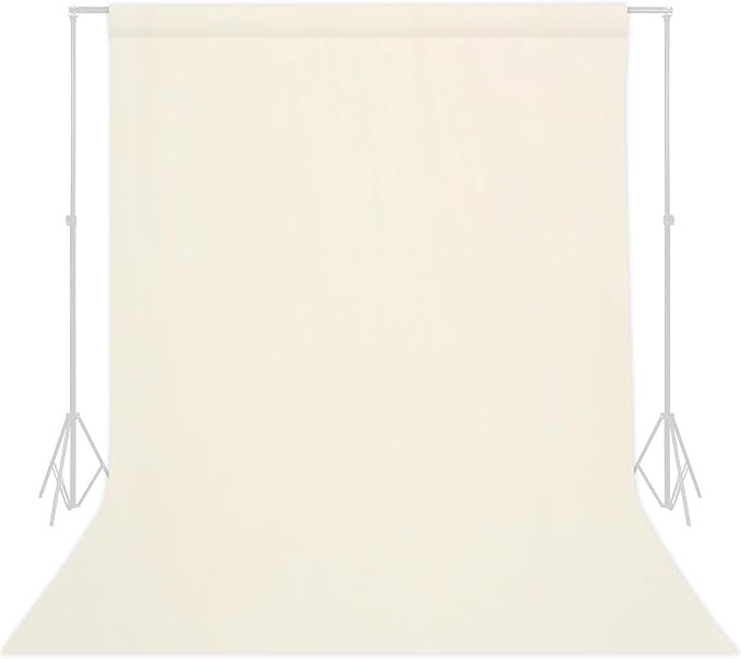 TRLYC White Photography Backdrops 10x10 FT Seamless Background for Studio | White Backdrop for Photoshoot Video Backgrounds Screen Party Wrinkle-free Polyester Non-Glare Rod Pocket Easy Setup by TRLYC