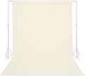 TRLYC White Photography Backdrops 10x10 FT Seamless Background for Studio | White Backdrop for Photoshoot Video Backgrounds Screen Party Wrinkle-free Polyester Non-Glare Rod Pocket Easy Setup by TRLYC