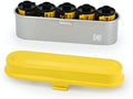 KODAK Film Case - for 5 Rolls of 35mm Films - Compact, Retro Steel Case to Sort and Safeguard Film Rolls (Blue) (Film is not Included) by Unknown