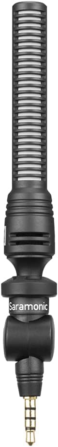 Saramonic Unidirectional Micro-Shotgun Microphone with 3.5mm TRRS Output for Smartphones, Tablets, Computers and More with a 3.5mm Headphone Port (SmartMic5S) - Image 8