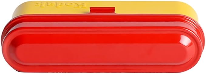 KODAK Film Case - for 5 Rolls of 35mm Films - Compact, Retro Steel Case to Sort and Safeguard Film Rolls (Film is not Included) (Red) - Image 3