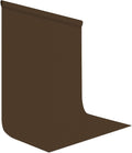 Brown Photography Backdrop for Photoshoot, Fabric 6x9ft | Polyester Studio Photo Backgrounds, Non Reflective, Easy to Hang, for Portrait Shoot, Product, Party Decor, Video Creation by LYLYCTY
