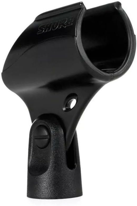 Shure WA371 Microphone Clip for Wireless Handheld Transmitters | Replacement mic clip that securely holds all Shure wireless handheld transmitters on a standard mic stand - Image 3