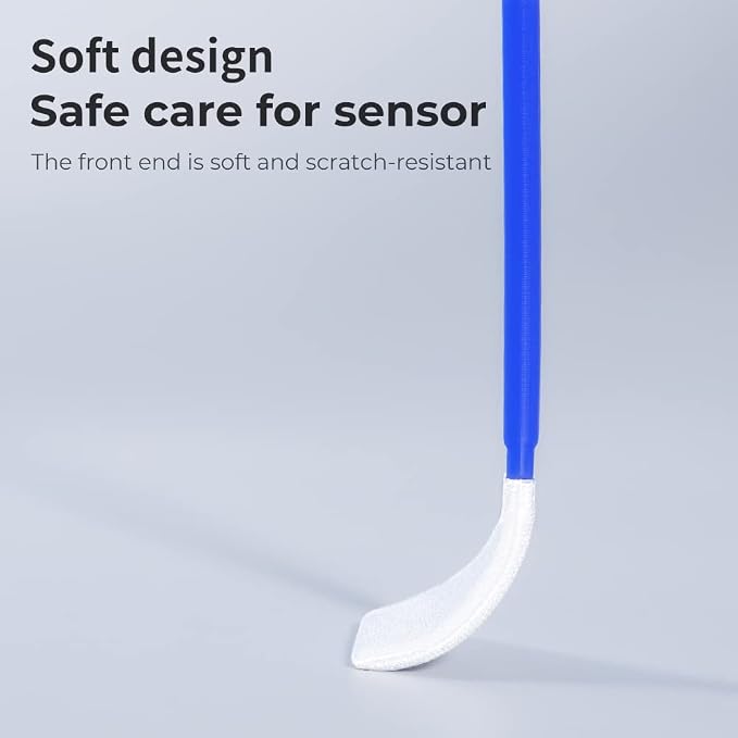 K&F CONCEPT Full-Frame Sensors Cleaning Swabs X20,for DSLR CCD CMOS | 24mm,Vacuum Sealed, Soft and Flexible, Smooth and Lint-Free,Precision Cleaning,for Nikon Sony Canon Camera Clean,MA01 - Image 8