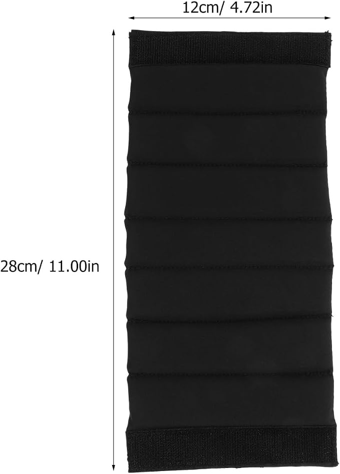 Cabilock 2-Pack Padded Camera Bag Dividers – Shockproof Fleece-Lined Organizer Inserts for DSLR/Mirrorless Backpacks, Protective Partitions for Lenses & Accessories (10.6" x 4.7", Black) - Image 2